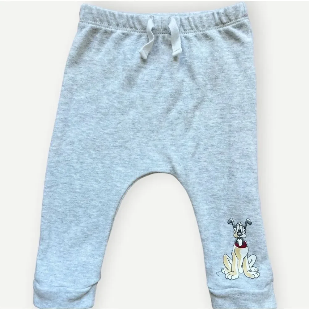 Disney Baby Unisex Short Sleeve Onesie & Pants Outfit. Matching Set. 3-6 Months.
